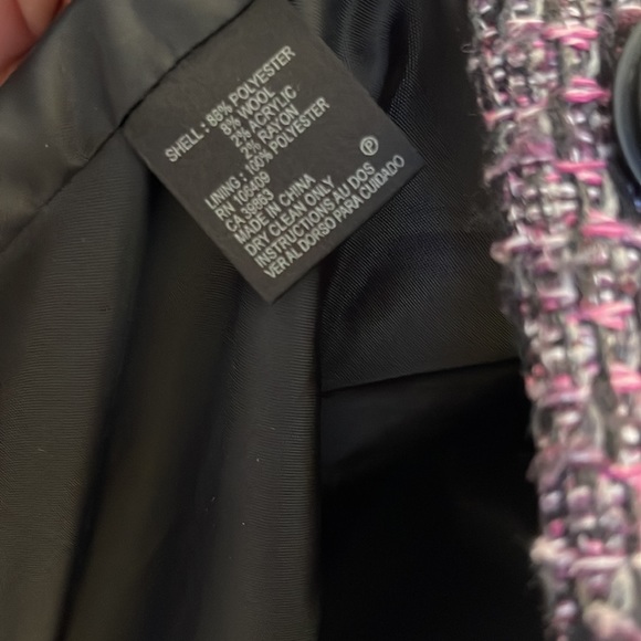 Tahari Levine Tweeded Blazer - Picture 6 of 8